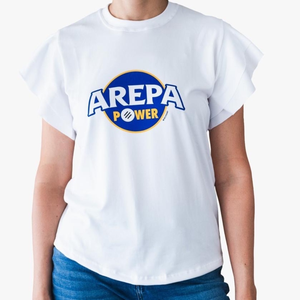 Arepa Power T•Shirt - Size L • Made in Venezuela